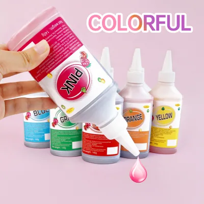 140ml Food Coloring Bakery Decoration Ingredients Food Grade Color Gel for Cream Chocolate Decorating Baking Accessories