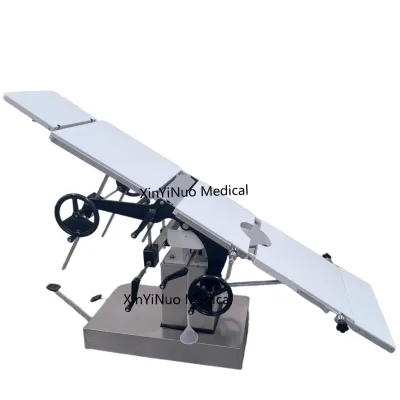 Good Quality Multifunctional Manual Hydraulic Surgical Operating Table Surgery Table for Operating Room with Waterproof Mattress
