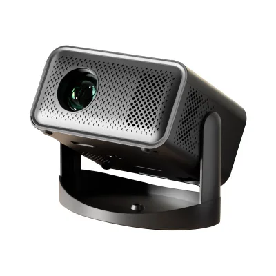 HD Mini Office Projector 4K Mobile Wireless Screen Mirroring LED Lamp Android 11 Automatic Keystone Correction