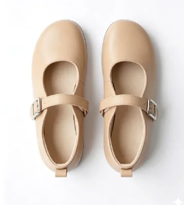 2026 Hot Sale Beige Outdoor Autumn Slip-On Ballet Flats Sandals Light White Lace Dress Shoes