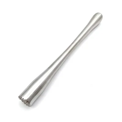 Stainless Steel Cocktail Muddler , Bar Tools for Cocktail, Drink, Mojito, Birthday, Party