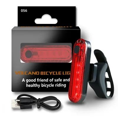 Fahrradlicht Bike Tail Light Bicycle Lamps MTB Road Safety Warning Rear Light Rechargeable LED Bike Cycling Rear Light Accessory