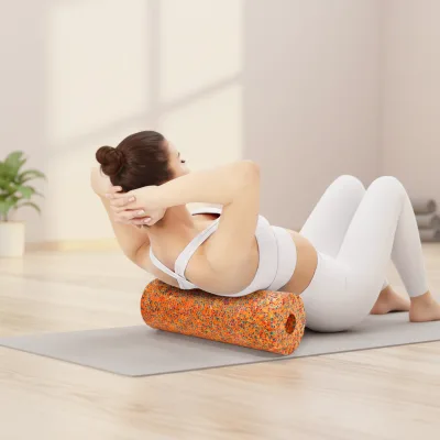 Fitness High-Density EPP Hollow Round Yoga Foam Roller for Exercise