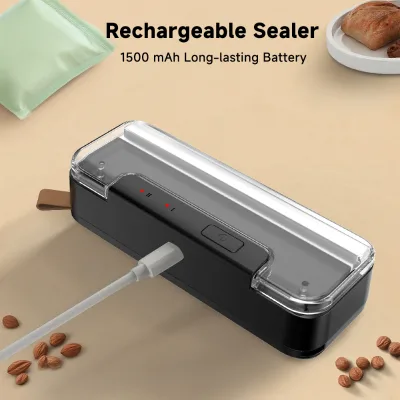 Yun Factory Hot Sale Mini Durable Plastic ABS Material 4th Generation Modern Portable Touch Control Sealing Bag for Snack Food