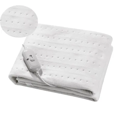 100% Polyester Washable Single Electric Bed Warmer Electric Blanket Heating Blanket Under Blanket