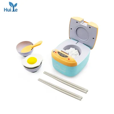 Children's Toys Kitchen Play Pretend Simulation Electric Rice Cooker Toy the Household Steam Cooking Light Music Toy