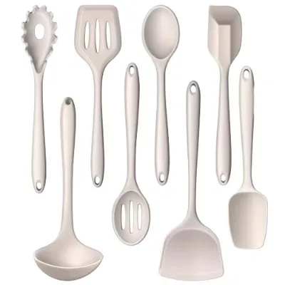 Color Boxed for Wholesale Silicone Kitchenware 10-Piece Set Non-Stick Heat-Resistant Non-Slip Kitchen Tools Baking Utensils