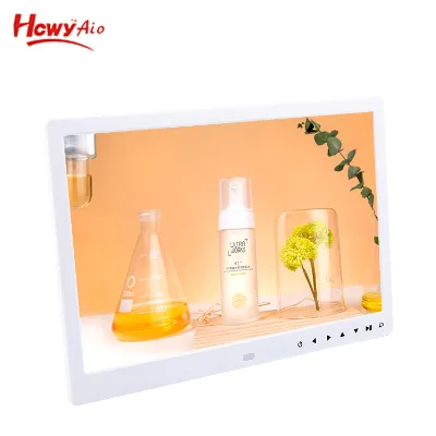 13.3 Inch Wide Screen Front Button Video Player USB Digital Photo Frame