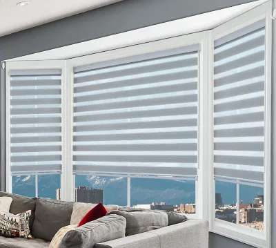 Durable Manual Built-In Outdoor Roller Blinds with Anti UV Soundproof Eco-friendly Features-No-Drill Blackout External Sun Shade