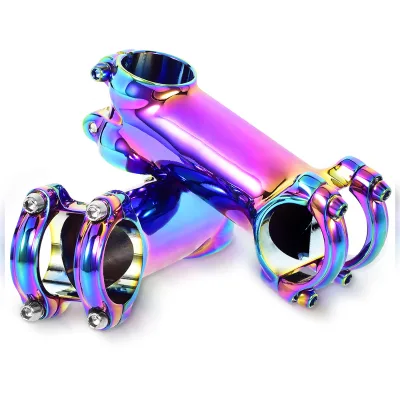 Custom Chinese Factory CNC Machining Folding Carbon Steel Titanium Bike Adjustable Stem Titanium Valve Stem