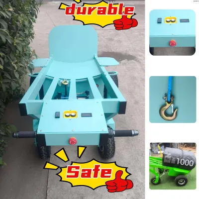 Top Selling Luxury FCC Certified Multifunctional Electric Trailer Dolly with Mobile Winch for Outdoor Fun Games