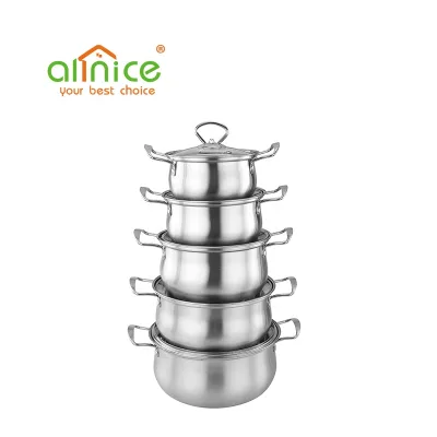 Hot sale stainless steel cooking pot soup pot stock pot