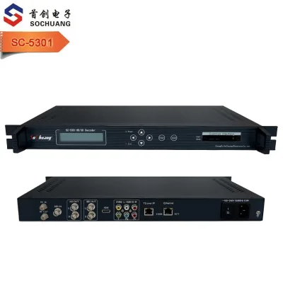 DVB-C CAM Receiver with IP UDP Multicast Out/cable Tv Decrypted IRD/catv Headend CI Slot Demodulator