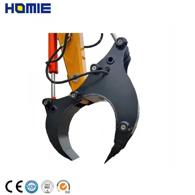 Forest Work Machine 12-15 Ton Excavator Stump Remover  Excavator Hydraulic Stump Remover Grab Tree Roots Remover