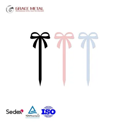 Wholesale 4 Inch PP Fruit Pick With Custom Printed Logo Party Supplies