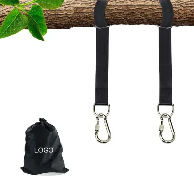 Hot Sale Adjustable Swing Straps Outdoor Camping Hammock Tree Straps Heavy Duty Tree Swing Hanging Strap
