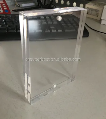 10mm +10mm Thickness Photo Standing Acrylic Photo Frame