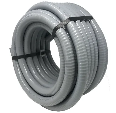Reinforced PU Flexible Corrugated Pipe Anti-Corrosion Helix Suction Hose for Garden Water Discharge Industrial Use 2m Length