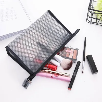 Travel Foldable Hand-in-hand PVC Plastic Waterproof Men's and Women's Cosmetic Wash Bag with Toiletries Storage Supplies