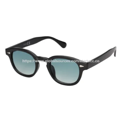 OEM Newest Women's Plastic Round Customized Multi Color 100% UV400 Protection Sunglasses