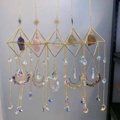 Wholesale High Quality Natural Crystal Sun Catcher Crystal Sun Catchers Hanging Suncatche for Decoration
