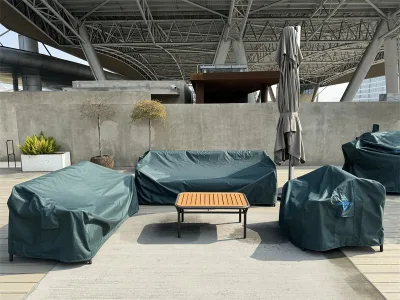 Outdoor Furniture Cover Heavy Duty Dust Garden Patio Sofa Set Furniture Covers Waterproof Furniture Sofa Cover