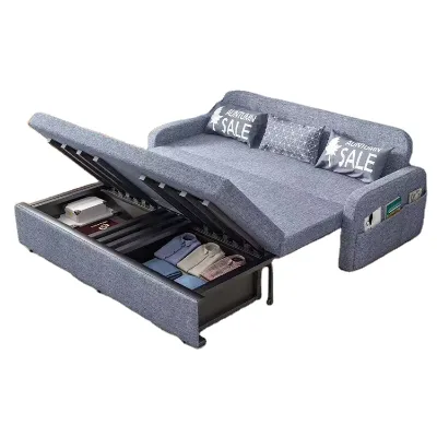 New Exceeding Comfortable Space Saving Functional Sofa Bed for Living Room