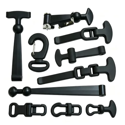 Factory Custom Weather Resistant Waterproof Silicone Lip Lock Car Cooler Lid Fastener Rubber Toggle Latch