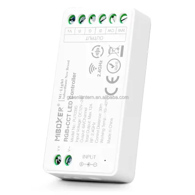 FUT039S RGB+CCT LED Controller 2.4G RF Wireless Control 30m for RGB CCT Led Strip Neon COB Light