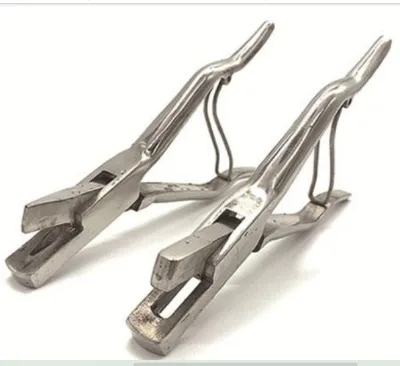 China Supplier new stainless steel ear missing pliers for animal use nice price
