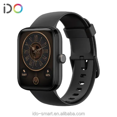Fashion Smartwatch with Calendar Heart Rate Step Counter Monitoring Alarm Clock Reminder Bluetooth Connection Call Function