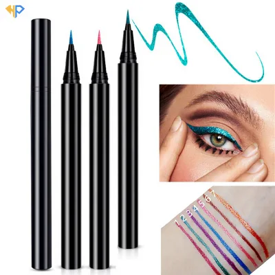 Custom logo High Pigment Eyeliner Pen Black Wholesale Vegan Made Eye Liner Waterproof Eyeliner Pencil