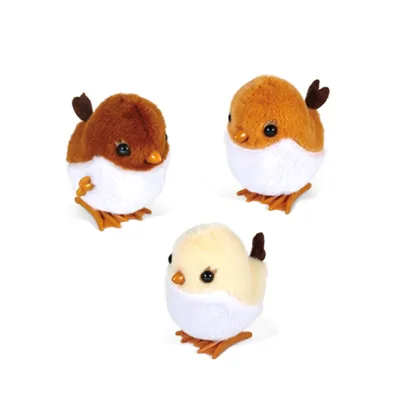 Interesting Jumping Plush W/U Sparrow Wind up Animal Bird Toys Manufacturers