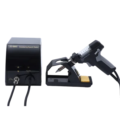 Strong Heater Gun Desoldering Wick Station Price Soldering Iron Rework Station with Desoldering Gun and Stand