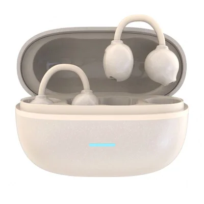 V5.4 Headset ENC Noise Cancellation 3D Surround Sound LED Indicator Open Ear Clip Design IPX-5 Waterproof Low