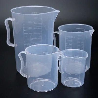 Customized Size Baking Tools Transparent pp Plastic Graduated Measuring Jug
