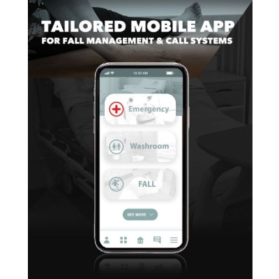 Custom Medical Healthcare Mobile App Development UI/UX Design Integrate Patient Care Fall Management Optimize Digital Efficiency