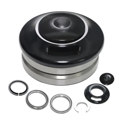 Bicycle Inside Cable Route Headset for Road Bike With IS52 Front Fork Stem Top Cover Bike Headset