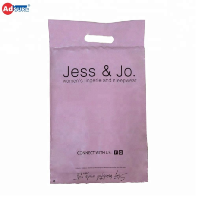 Courier Bag With Die Cut Handle/Mail Order Bags/Poly Plastic Mailers
