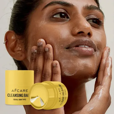 Organic Amino Acid Cleansing Balm Grape Seed Oil Carotene Sulfate-free Makeup Remover Moisturizing Pore Shrinking OEM Service