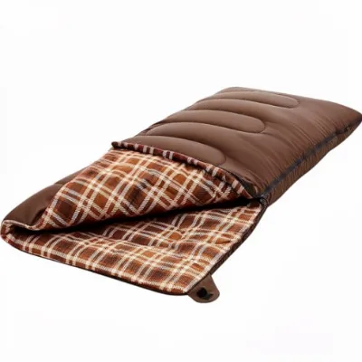 KingCamp Sports Hunter Sleeping Bag Warm Comfortable Great Camping Cold Seasons Oversized Washable Flannel Lining Super Long