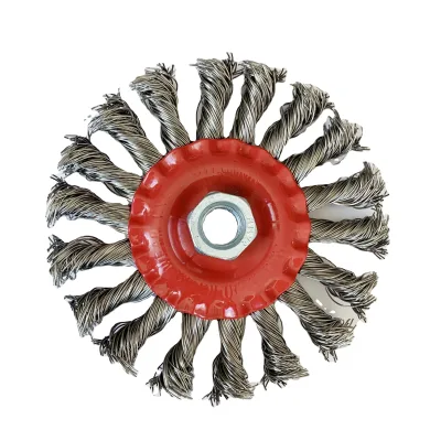 5 Inch Twisted Wire Wheel ,steel Wire Brush Wheel with High Quality