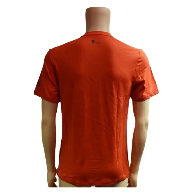 Recycled Wool/Cotton Men's Golf for Shirt Printed Knitted Fitted O-Neck Eco-Friendly Anti-Wrinkle High Quality Custom Quantity