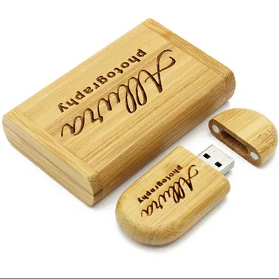 Customizable logo High Quality USB 2.0/3.0 Wooden Bamboo Maple Redwood 1-32GBFlash Memory Drive for Business Promotion Gifts