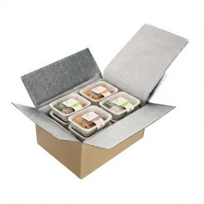 Fashion Insulated Shipping Thermal Box Liner for Frozen Chill Cool and Hot Insulation Box Carton Liners