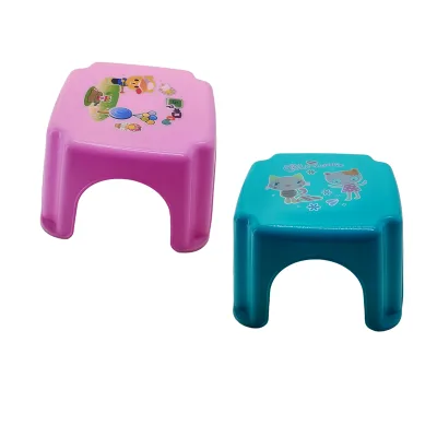 Plastic Stool Chair Home Furniture Cheap Kids Living Room Furniture Modern Comfortable Durable Plastic Stool