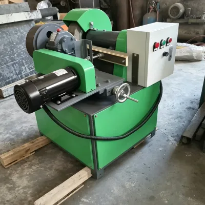 Factory Direct Double-head Pipe Polishing Machine for Stainless Steel Aluminum Carbon Steel Tube Outer Surface Buffing Work