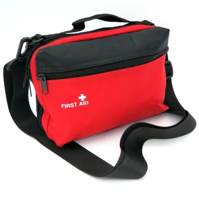 Detachable Belt Sling Hand Carry Bag Medical Sling Bag First Aid Kit With Elastic Netting Inside