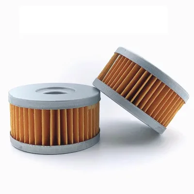 Motorcycle Moped Universal Oil Filter Yellow Filter Element