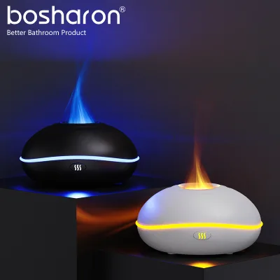Factory Spot Goods 200ml Home Fragrance Humidifier Diffuser Various Colors Flame Aroma Diffuser Household Use 1 Year Warranty